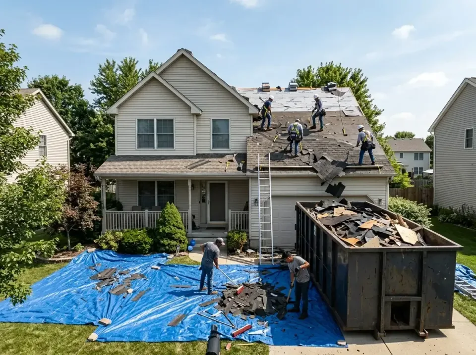 roof-replacement-debris-remova-004 — frequently asked questions, Cheapest Dumpster Rentals in South Apopka, FL